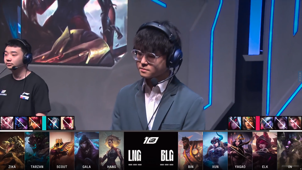 开云下载-BLG碾压DRX，Scout线上压制力十足激烈交锋淘汰赛，点燃全场激情